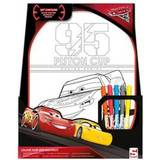 Vita Textilpennor Sambro Cars 3 Colour Your Own Backpack