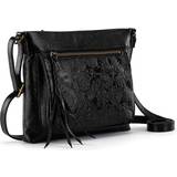 Väskor The Sak Sanibel Mini Crossbody - Black Floral Embossed