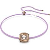 Swarovski Dulcis Necklace - Rose Gold/Purple/Transparent