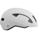 Pakethållarväskor - Unisex Cykelhjälmar Lazer Cityzen KinetiCore Bicycle Helmet - Matte White