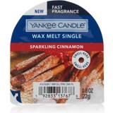 Röda Wax melt Yankee Candle Sparkling Cinnamon Wax Melt Doftljus