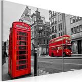 Röda Tavlor Arkiio London Life Tavla 120x80cm