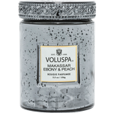 Voluspa ebony peach Voluspa Small Jar Makassar Ebony & Peach 156 g Doftljus