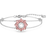 Swarovski Sunshine Bracelet - Silver/Transparent/Pink