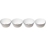 Royal Albert Skålar Royal Albert Winter White Nibble Bowl, Set of 4 Silver/White Soppskål