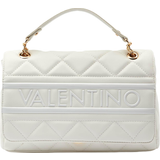 Vita Väskor Valentino Bags Ada Quilted Shoulder Bag - White