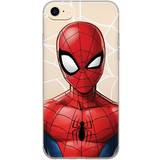 Mobiltillbehör Marvel Spider Man Case (iPhone SE3/SE2/8/7) Transparent/röd