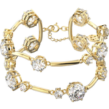 Swarovski Constella Bangle Bracelet - Gold/Transparent
