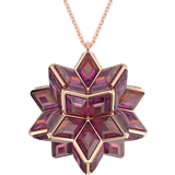 Swarovski Curiosa Pendant Necklaces - Rose Gold/Pink