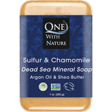 One With Nature Dead Sea Minerals Soap Sulfur & Chamomile 200g
