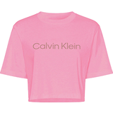 Calvin Klein Dam - Rosa T-shirts Calvin Klein Cropped Gym T-shirt - Rosebloom