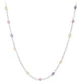 Peridot Halsband Pernille Corydon Rainbow Necklace - Gold/Multicolour