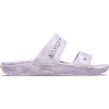Lila - Slip-on Sandaler Crocs Classic Marbled - Lavender/Multi