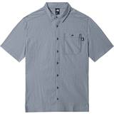 Blåa - Nylon Skjortor The North Face Hypress Short Sleeve Shirt - Monterey Blue Plaid