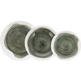 Tallriksset Bidasoa Tableware Etherea Porcelain Green (18 Pieces) Plate Sets 18pcs