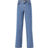 Object Dam Jeans Object Medium High Waist Wide Fit Jeans
