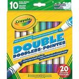Crayola Hobbymaterial Crayola Double Doodle Markers, 10-pack