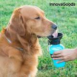 InnovaGoods Vattenflaskor InnovaGoods med drickskål för hundar Vattenflaska