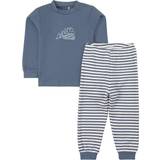 Fixoni Nattplagg Fixoni Striped Pajamas - China Blue (422015-7338)