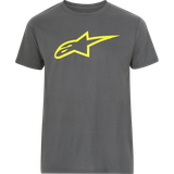 Alpinestars Herr T-shirts & Linnen Alpinestars Ageless Classic Tee - Charcoal/Hi Viz Yellow