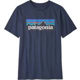 Patagonia Barnkläder Patagonia Regenerative Organic Cotton P-T-Shirt - New Navy