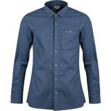 Herr - Skinnjackor - Ull Kläder Lundhags Ekren Solid Ms LS Shirt - Mid Blue