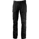 Lundhags Herr Byxor & Shorts Lundhags Authentic II Ms Pant Short/Wide - Black