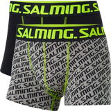 Salming Elastan/Lycra/Spandex Kalsonger Salming High Performance Everlasting Boxer 2-pack - Black Patterned