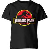 Barnkläder Classic Jurassic Park Logo Kid's T-shirt - Black