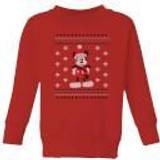 Jultröjor Disney Mickey Scarf Kids' Christmas Sweatshirt 11-12
