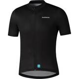 Dam - Hög krage T-shirts Shimano Element Cycling Jersey Women - Black