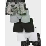 Urban Classics Herr Kalsonger Urban Classics Organic Boxer Shorts 5-pack - Black/Grey
