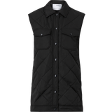 Selected Femme Tinna Long Quilted Vest