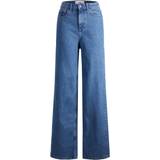 Jack & Jones Dam Jeans Jack & Jones Tokyo Wide High Waist Jeans - Medium Blue Denim