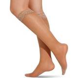 Bruna - Dam Underkläder Funq Wear Support Knee Sock - Brown