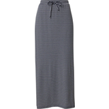 Dam - Randiga Kjolar Object Collector's Item Simple Maxi Skirt - White