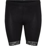 Spets Byxor & Shorts Vero Moda Curve Cycel Shorts - Black