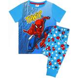 Spindelmannen Nattplagg Spiderman Kid's Comic Pyjama Set - Blue
