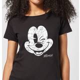 Barnkläder Disney Mickey Mouse Worn Face T-Shirt