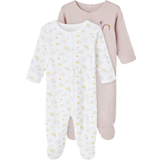 Gula Nattplagg Name It Pyjamasdräkter Noos NbfNightsuit 2-pack Violet I Pyjamas