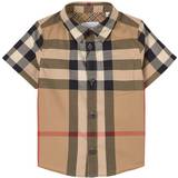 Burberry Överdelar Barnkläder Burberry Kid's Vintage Check Stretch Cotton Shirt - Archive Beige