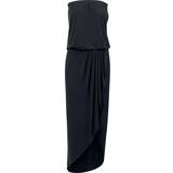 Urban Classics Klänningar Urban Classics Ladies Viscose Bandeau Dress - Black