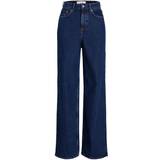 Jack & Jones Dam Jeans Jack & Jones Jxtokyo Hw Cr6001 Wide Fit Jeans - Blue/Dark Blue Denim