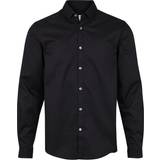 Herr - Oxfordskjortor - XXS Lindbergh Shirt - Black