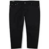 22 - Dam Jeans Levi's 501 Crop Jeans Plus Size - Black Sprout