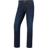 Wrangler Oxfordskjortor Kläder Wrangler Texas Slim Jeans - Blue/Black
