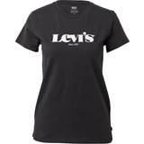 Dam - Lila T-shirts Levi's The Perfect Tee - Black