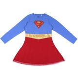 Bomull Klänningar Barnkläder "Klänning Superman (Storlek: år)