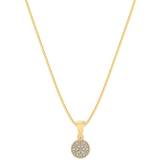 Smykkekæden Chain Necklace - Gold/Transparent
