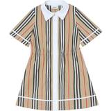 Skjortklänningar Barnkläder Burberry Archive Alexandra Icon Stripe Dress